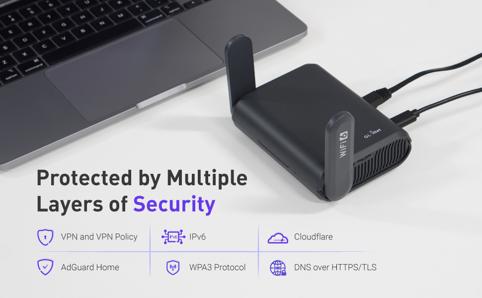 VPN router wifi 6 para seguridad en Internet