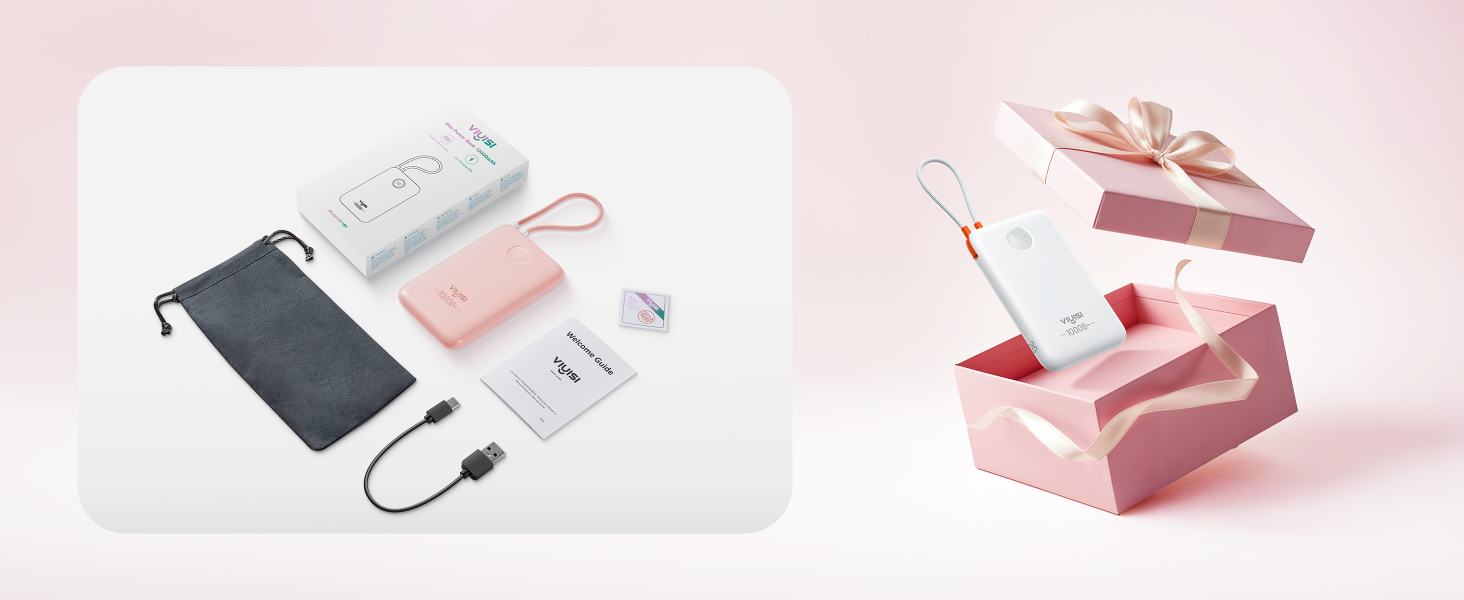 10000mah power bank slim carga rápida