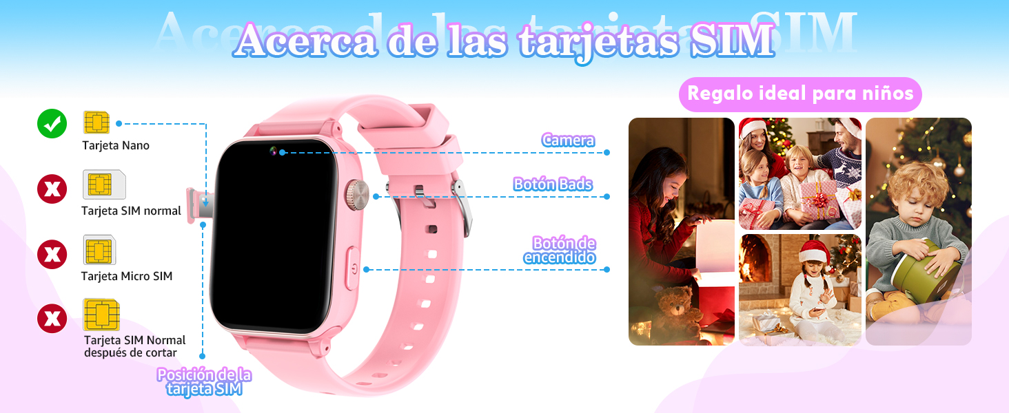reloj inteligente niña 10 años