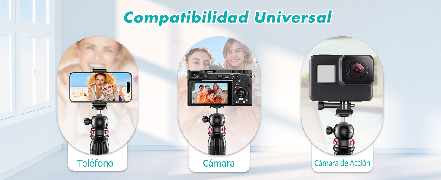 mini trípodes movil