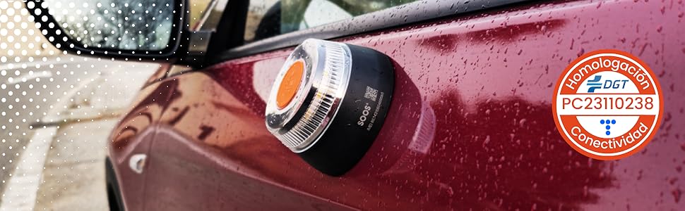 luz emergencia v16 homologada dgt