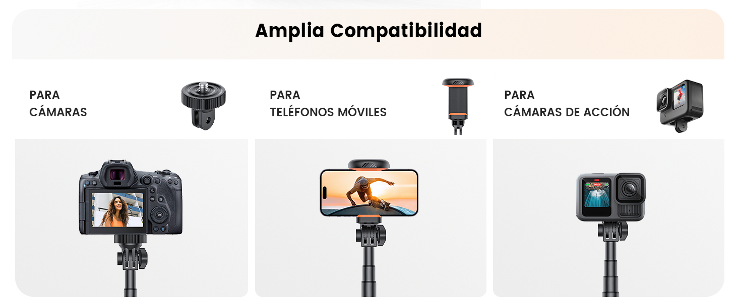 ANXRE Trípode para Movil 180cm