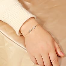 pulsera plata de ley 925 para amiga