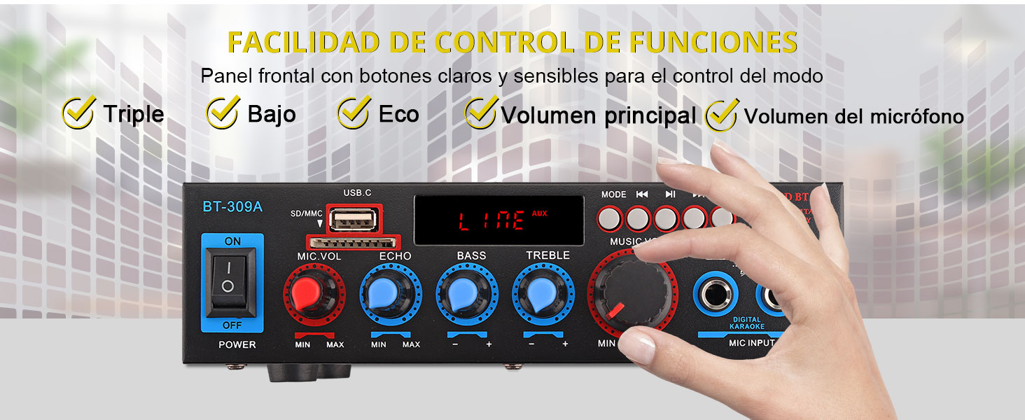 amplificador hifi