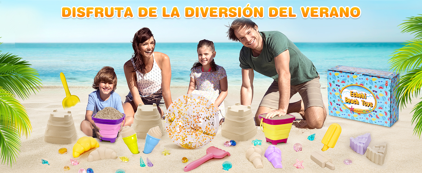 juguetes de playa para niños