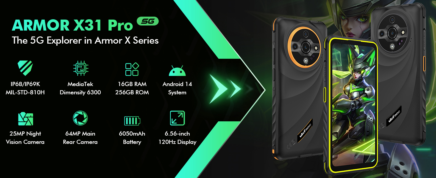 Ulefone Armor X31 Pro Smartphone