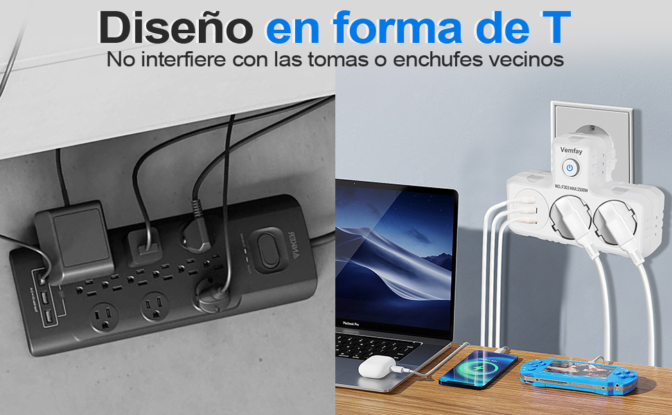 regletas enchufes ladron enchufes alargador enchufe multiple con usb