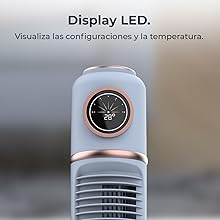 Ventilador de torre EnergySilence 1090 Skyline Retro Smart Blue