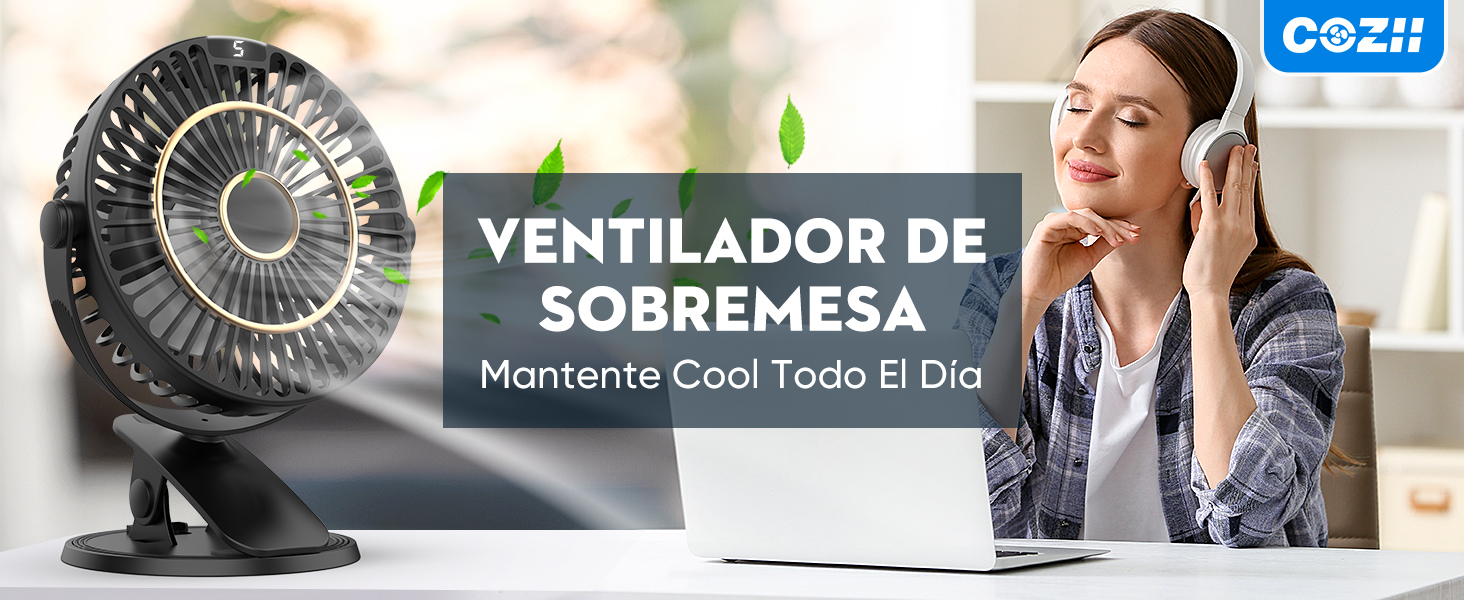 VENTILADOR DE SOBREMESA