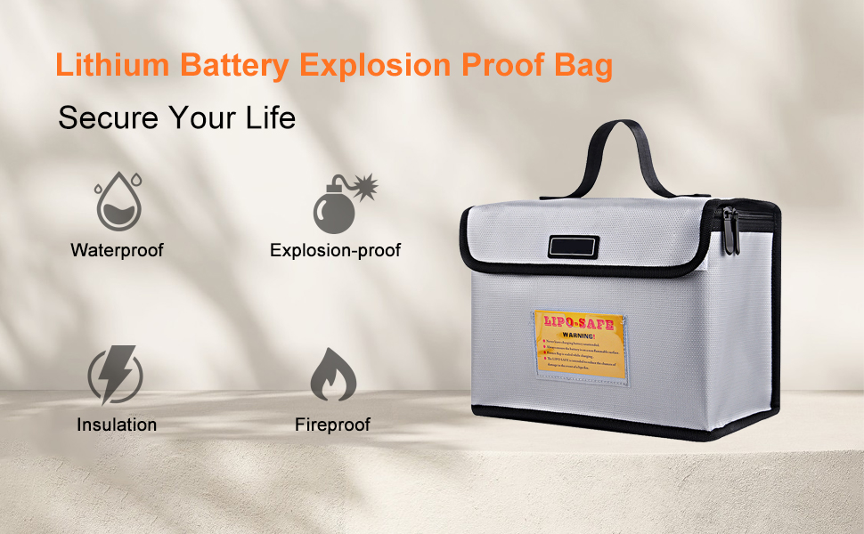 Lithium Battery Explosion Proof Bag
