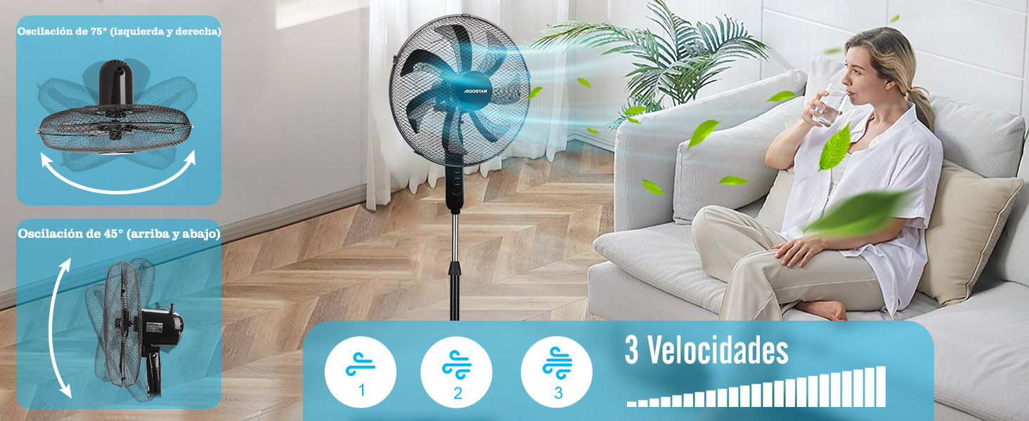 Ventilador de Pie