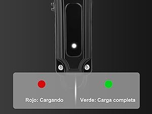 Rojo: Cargando,Verde: Carga completa