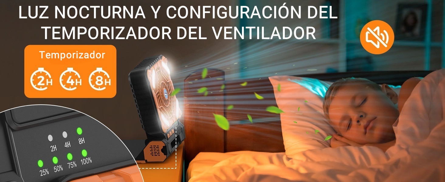 Ventilador de Acampar