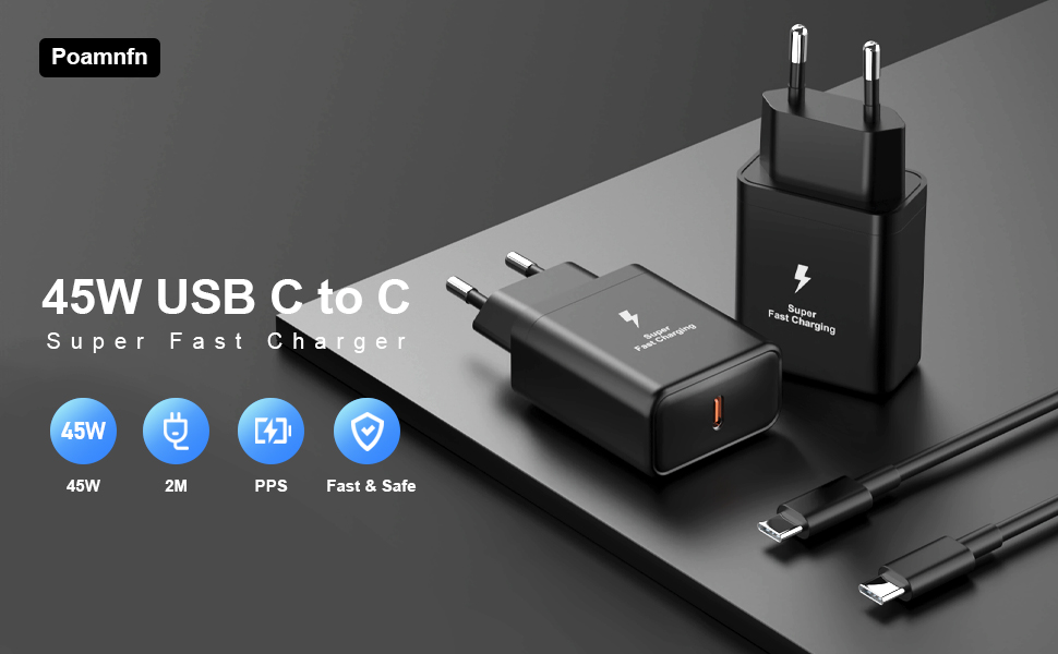 45W USB C charger