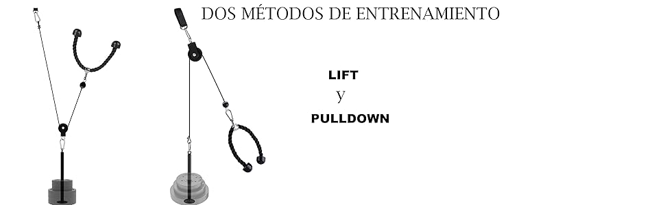 polea maquina musculacion