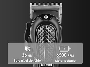 36 dB,Bajo nivel de ruido,Motor potente,6500RPM