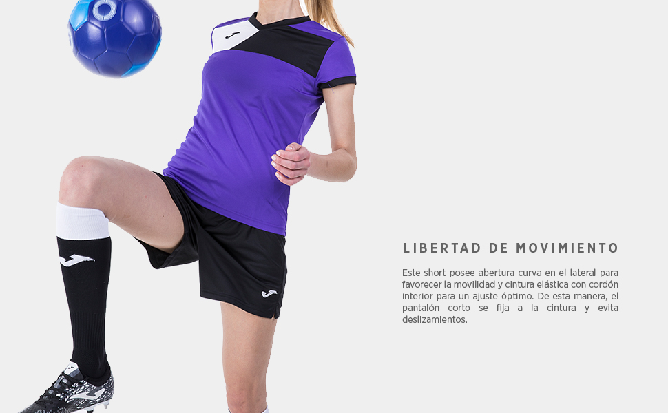 short mujer deporte futbol