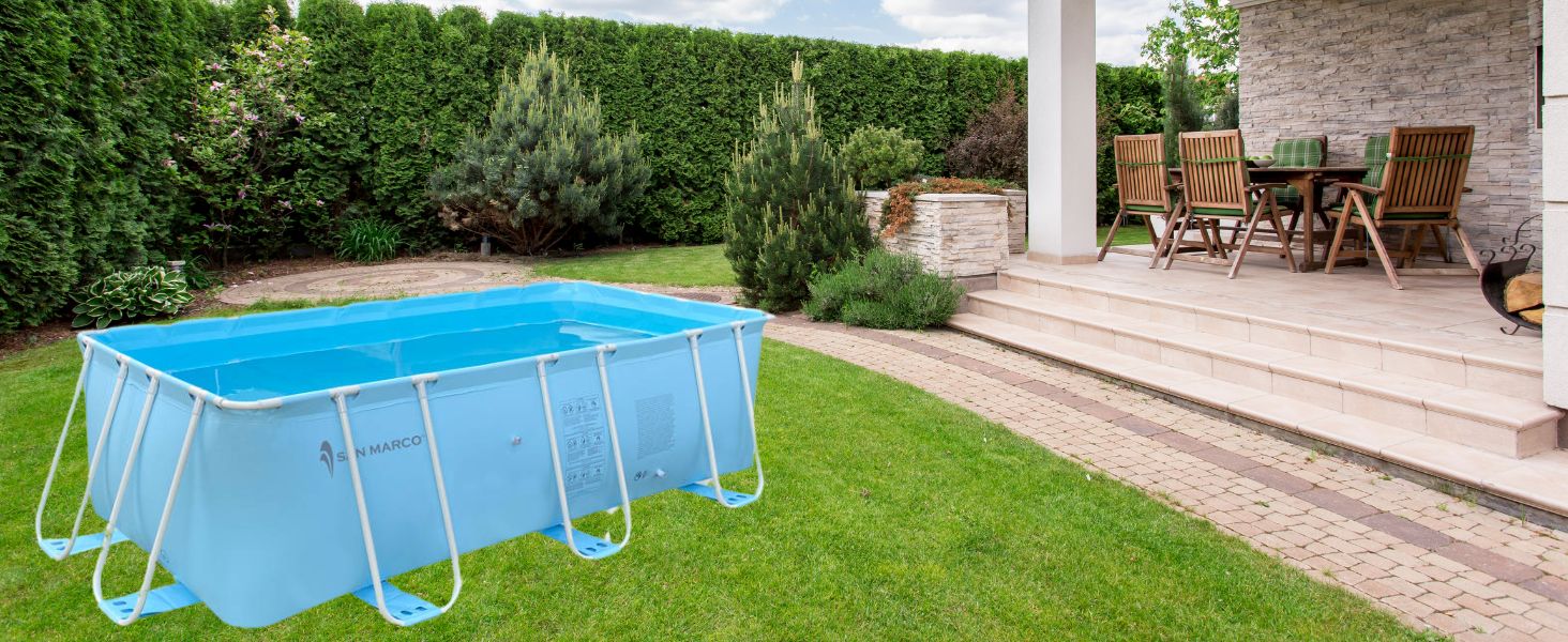 Piscina sobre suelo Tremiti Base