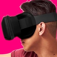 Auriculares de realidad virtual para Nintendo Switch y Switch con lente ajustable para juegos de realidad virtual y Labo VR