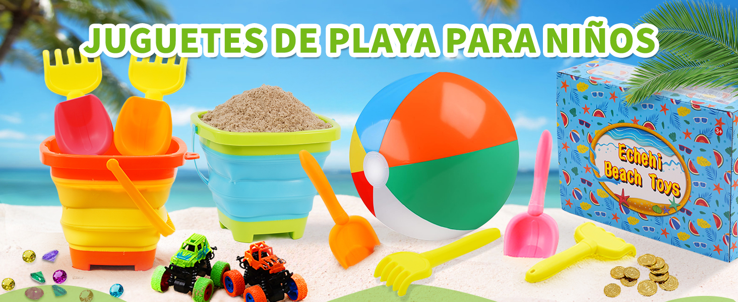 juguetes playa