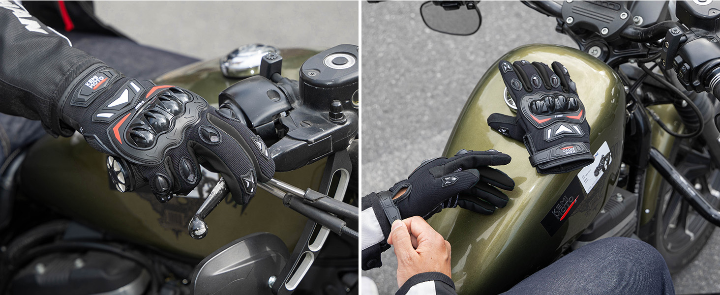 guantes moto hombre verano