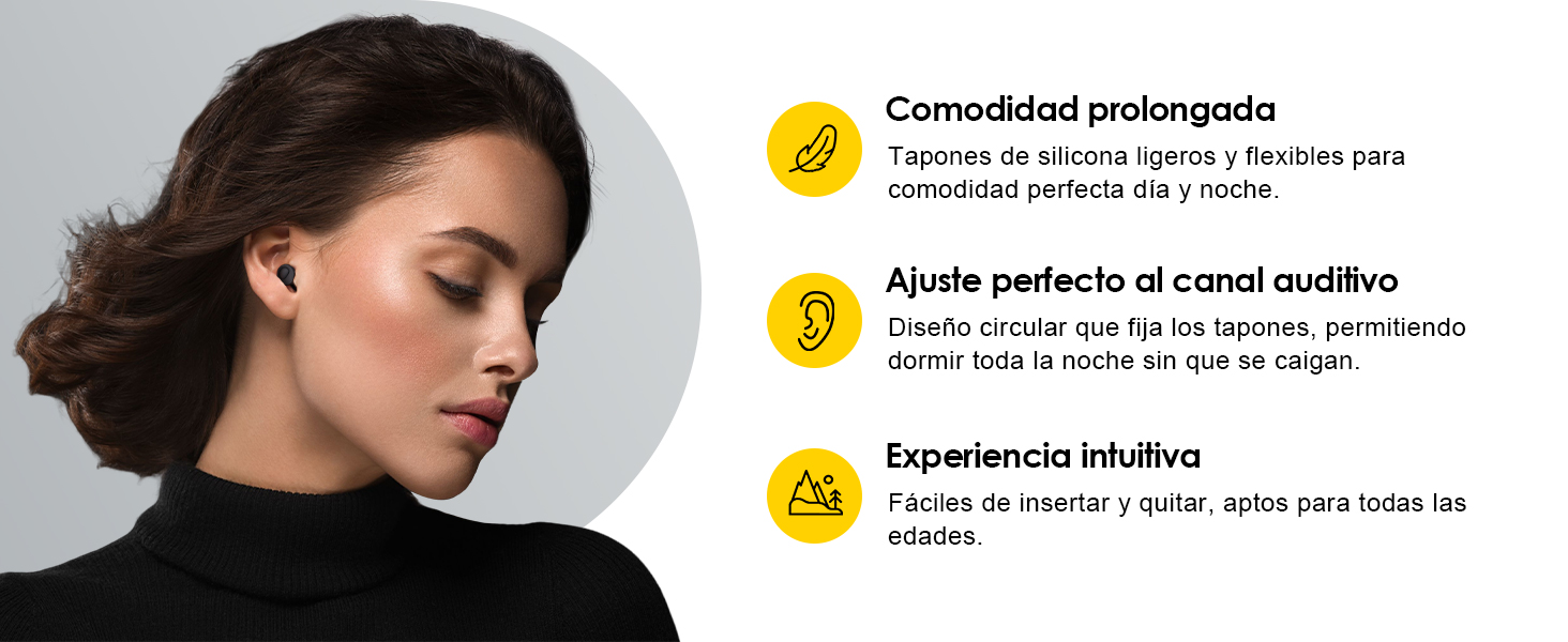 Tapones Oídos Ruido Dormir