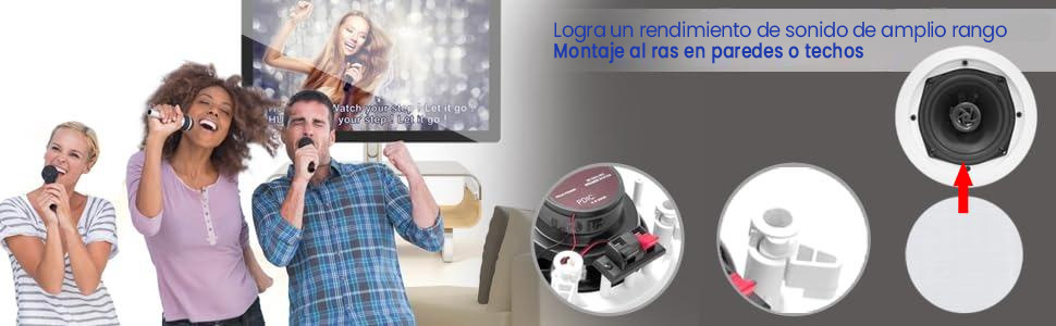 Woofer Altavoces Bajo Sonido Audio Rango Medio Frecuencia Altavoz Potencia