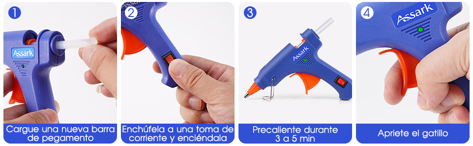 Pistola de pegamento caliente