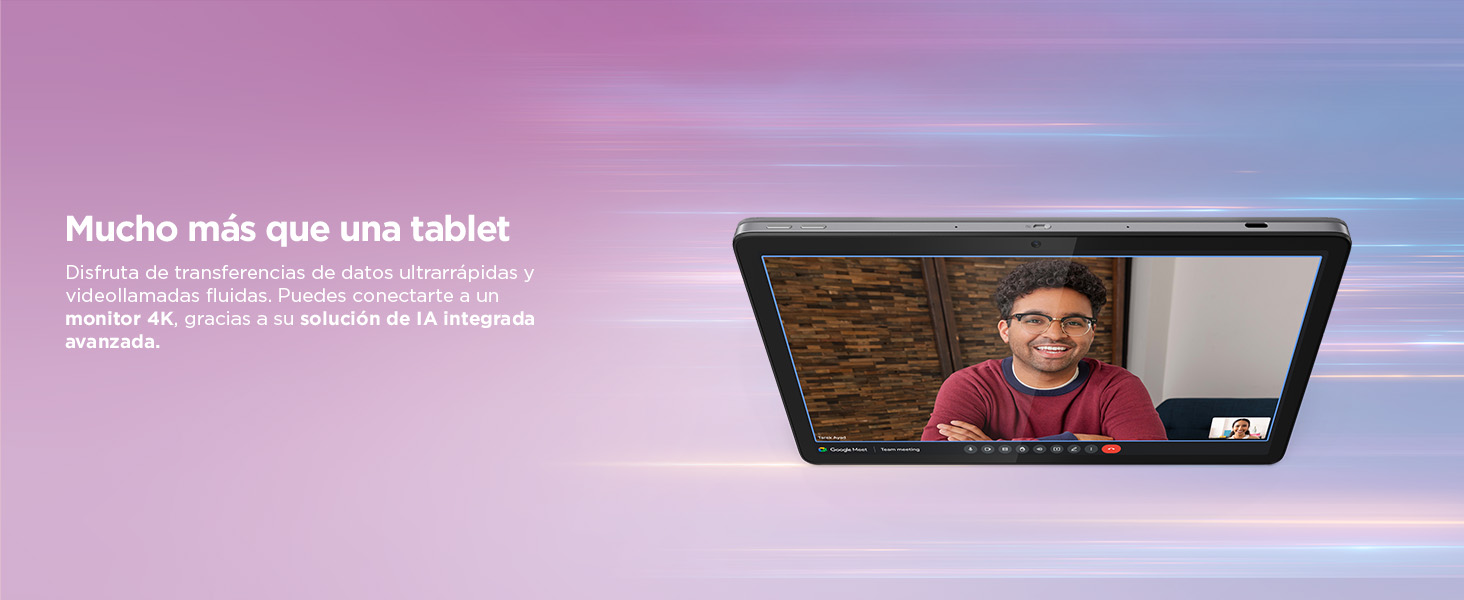 Lenovo Chromebook Duet 11 Gen 9 - Imagen tablet y transferencias de video