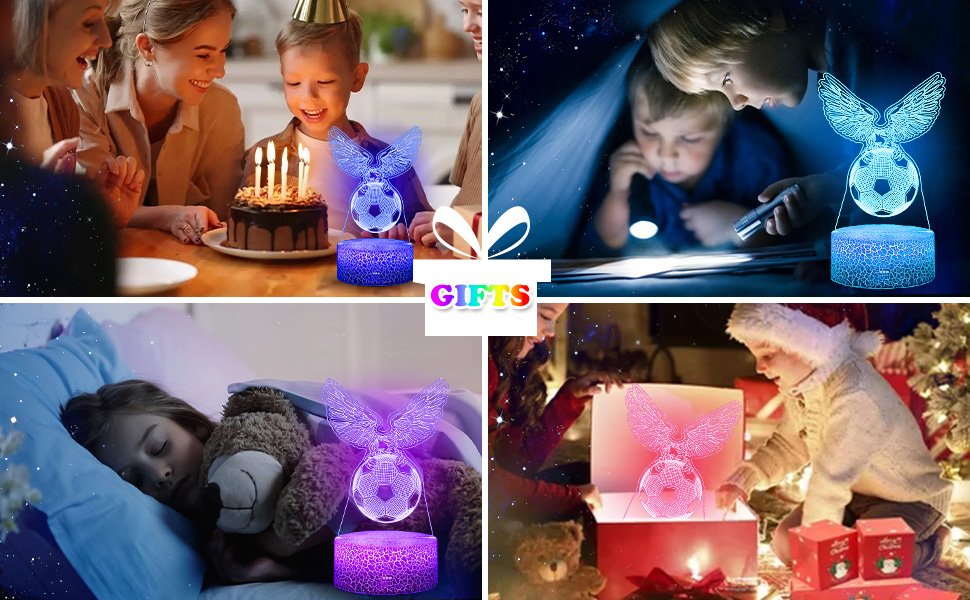Accesorios de dormitorio para niños, luces de noche para niños, luces de dormitorio para adolescentes, niños y niñas