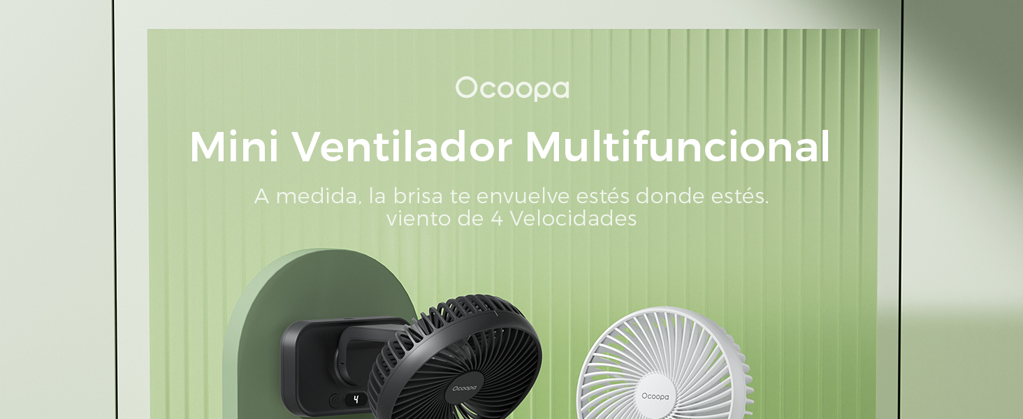Mini Ventilador Multifuncional