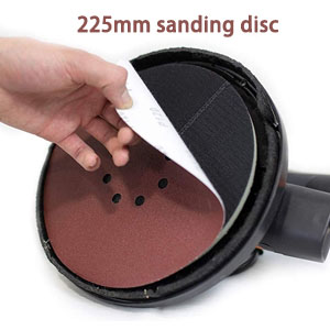 discos de lijado de 225 mm
