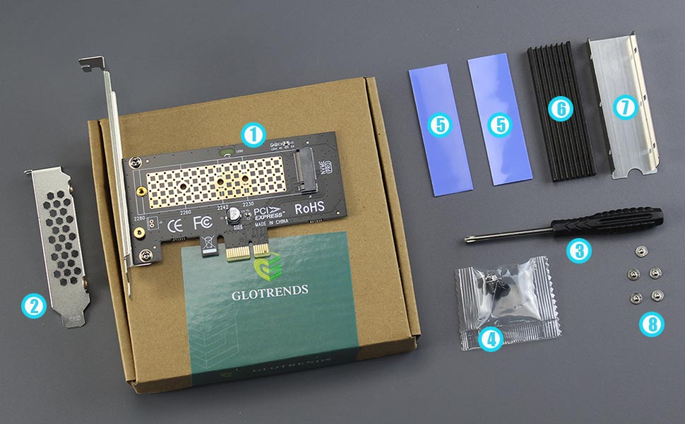 Adaptador M.2 PCI-E X1
