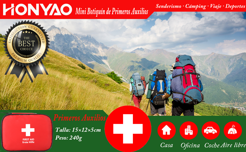 Mini botiquín de primeros auxilios