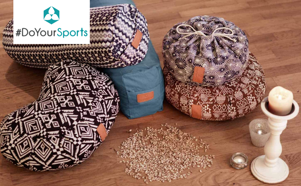 cojin almohada de yoga pilates meditacion