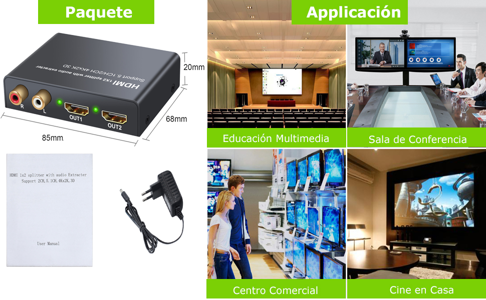 HDMI audio extractor