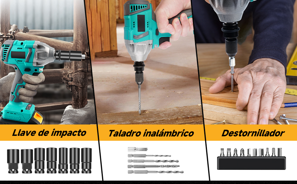 pistola de impacto bateria