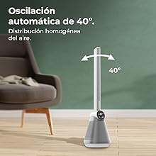 Ventilador de torre EnergySilence 9890 Skyline Bladeless