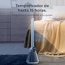 Ventilador de torre EnergySilence 9890 Skyline Bladeless