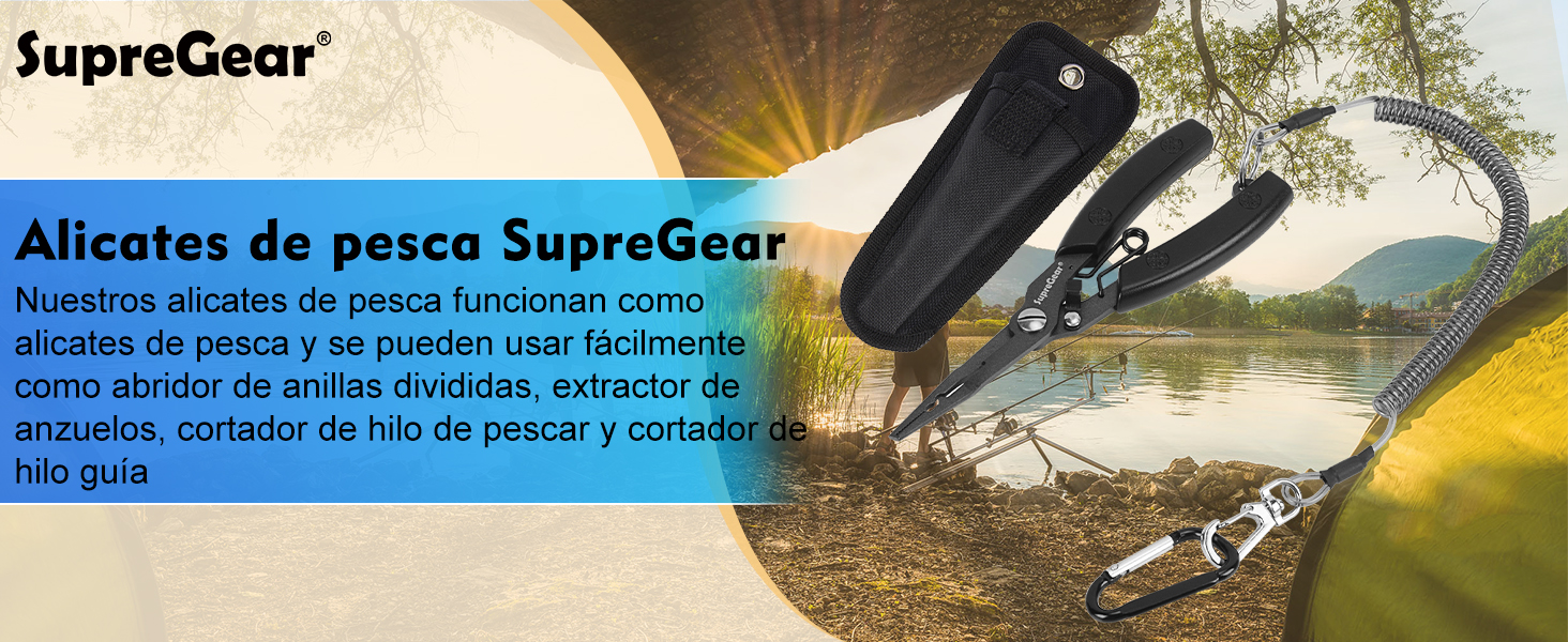 Alicate de pesca ligero