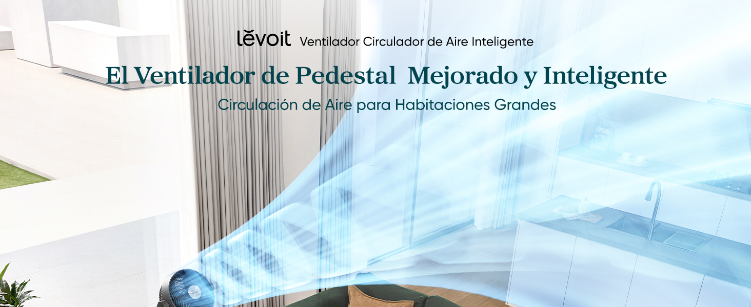 Ventilador Circulador de Aire Inteligente