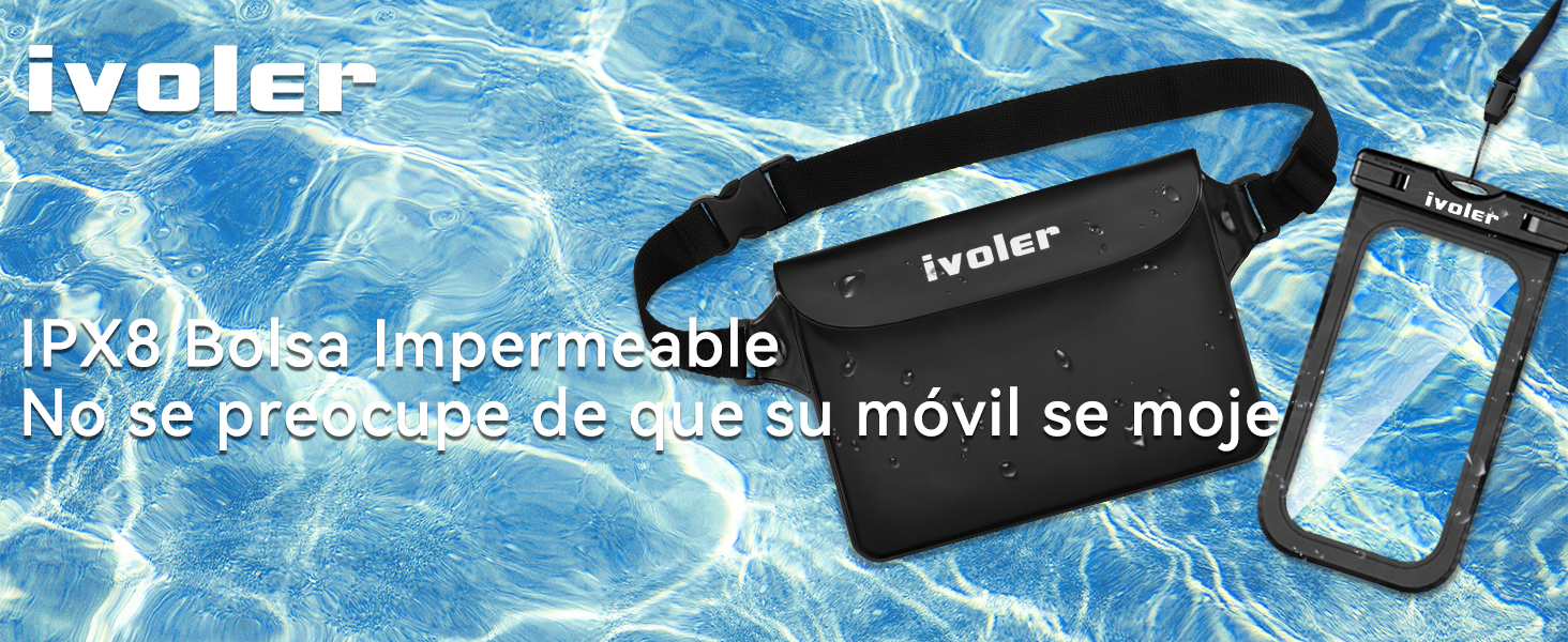 ivoler funda impermeable movil