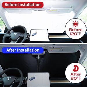 Sunshade Tesla Model 3 Y