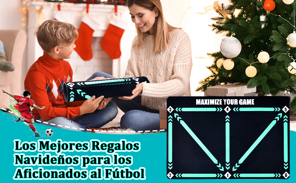 Alfombrilla de entrenamiento de fútbol