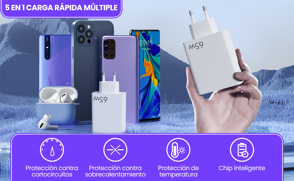 Carga Rapida Adaptador