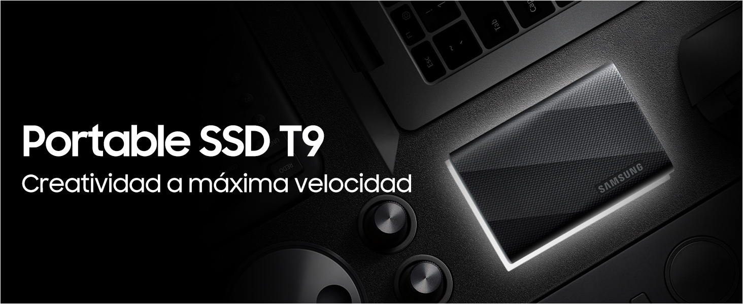 samsung portable ssd t9 alto rendimiento para profesionales
