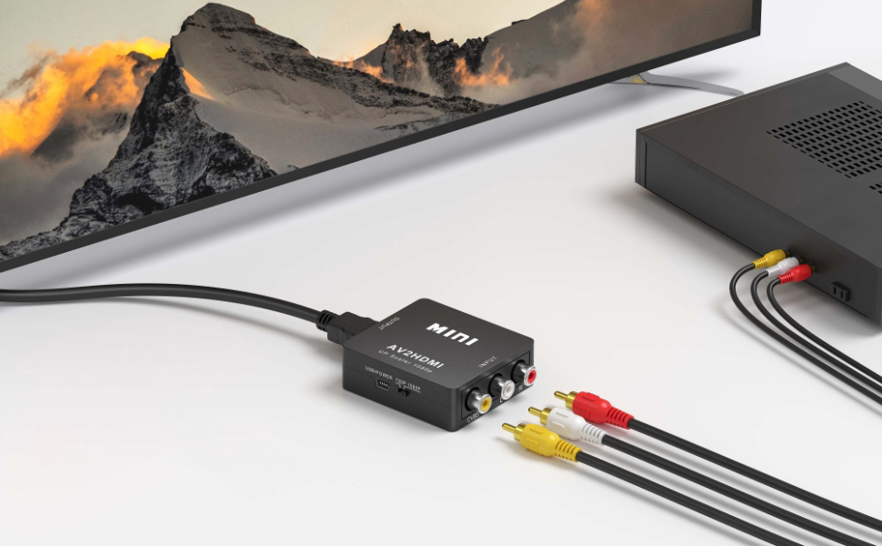 Adaptador AV a HDMI