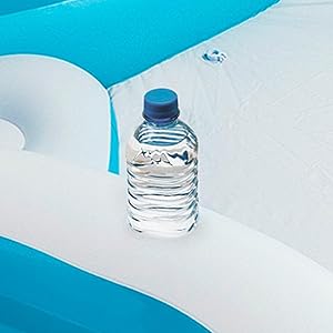 piscina hinchable, desmontable, Intex, piscina para jardín, piscina y asientos , piscina y respaldo