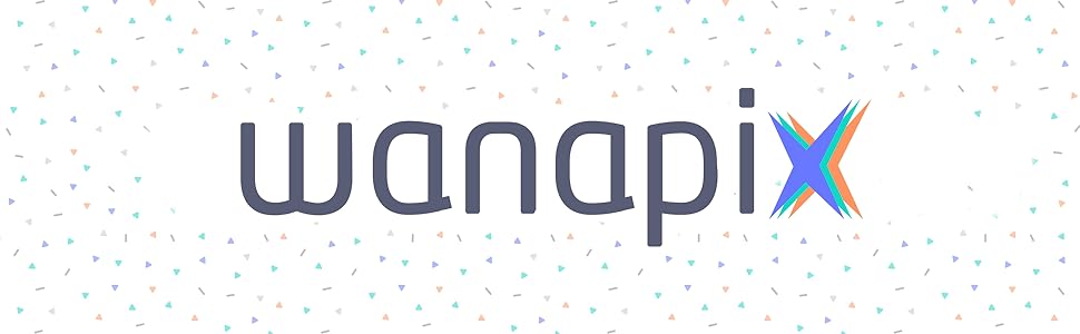 Logo personalización Wanapix empresa productos personalizados seguridad calidad