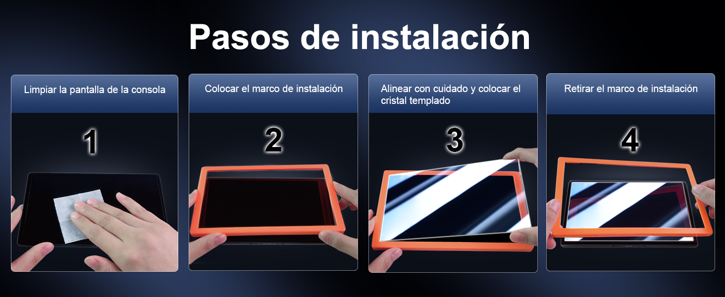 Pasos de la instalación